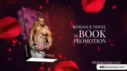 Romance Book Promotion Video Displays template preview