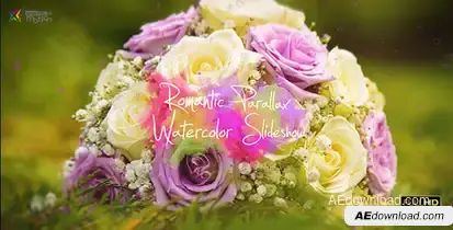 Romantic Parallax Slideshow Video Displays template preview