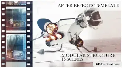 Rotatus 4 Video Displays template preview