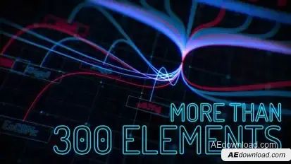 Sci-fi Interface HUD Pack 2 Video Displays template preview