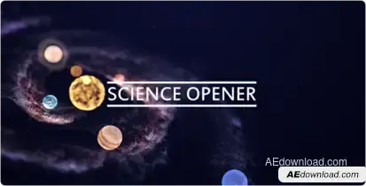 Science Opener Video Displays template preview