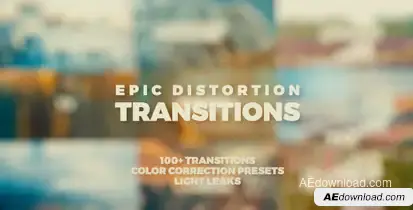 Seamless Transitions Premiere Pro template preview