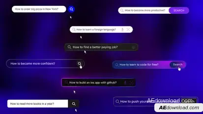 Search Bar for Premiere Pro Premiere Pro template preview