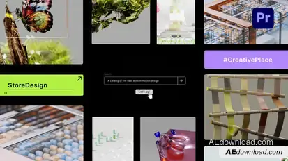 Search Bar Logo Reveal for Premiere Pro Premiere Pro template preview