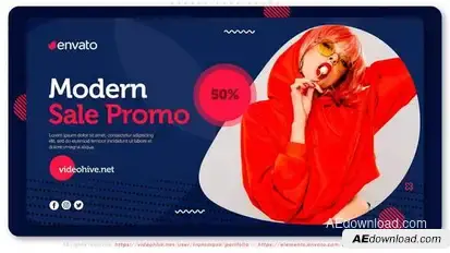 Season Sale Promo Video Displays template preview