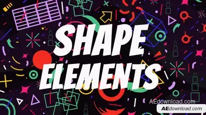 Shape Elements Openers template preview