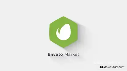 Short Clean Logo Video Displays template preview