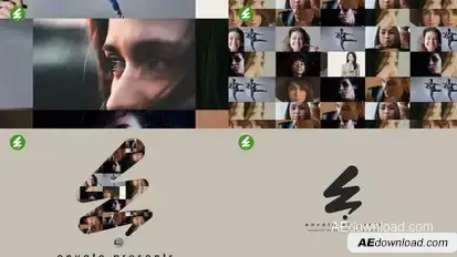 Short Logo Photo Opener Premiere Pro template preview