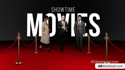 Showtime I Cinema Promo Video Displays template preview