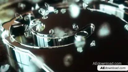 Silver Brilliants Logo Video Displays template preview