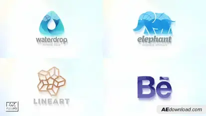 Logo Animation Premiere Pro template preview