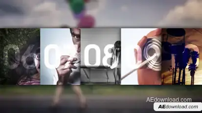 Simple Photo Slide Video Displays template preview