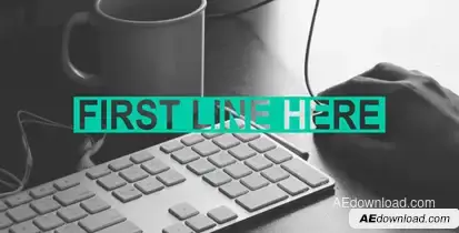 Simply Design Lower Thirds Video Displays template preview