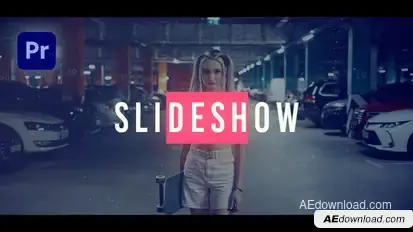 Slideshow - Dynamic Slideshow Premiere Pro template preview
