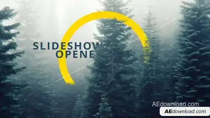 Slideshow I Opener Video Displays template preview