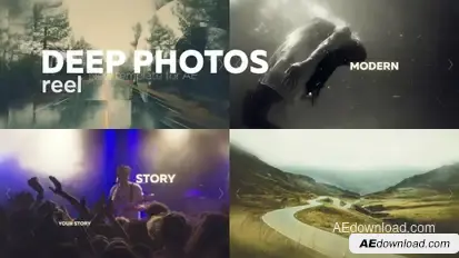 Slideshow Reel Video Displays template preview