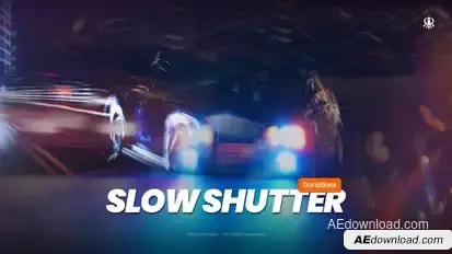 Slow Shutter Transitions Elements template preview