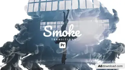 Smoke Transitions for Premiere Pro Premiere Pro template preview