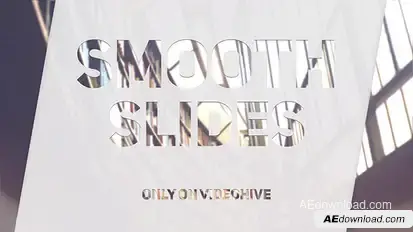 Smooth Slides Video Displays template preview