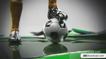 Soccer Broadcast Intro Video Displays template preview