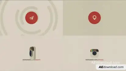 Social Media Logo Pack Video Displays template preview