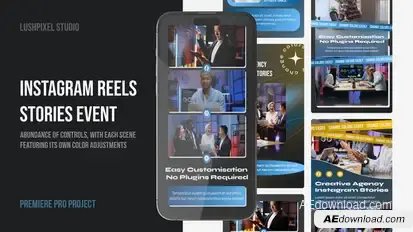 Social Media Reels Online Course Premiere Pro MOGRT Premiere Pro template preview