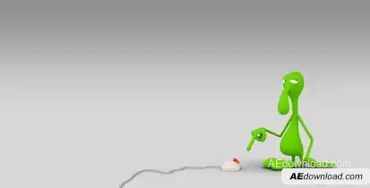 Space Dude - Merry Christmas - Happy New Year Video Displays template preview