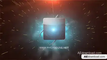 Space Logo Video Displays template preview
