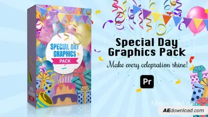 Special Day Pack for Premiere Pro Premiere Pro template preview