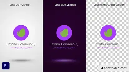 Spiral Motion Logo Reveal - C Premiere Pro Premiere Pro template preview