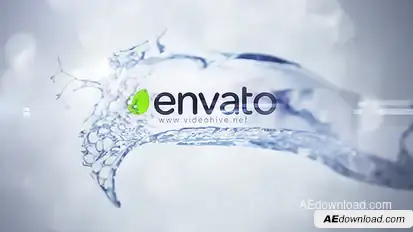 Splash Logo Video Displays template preview