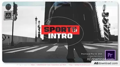 Sport Everyday Intro Premiere Pro template preview