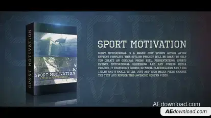 Sport Motivation Video Displays template preview