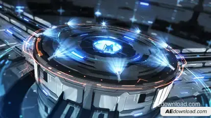 Sports Broadcast - 3D Opener Video Displays template preview