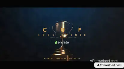 Sports Cup Logo Elements template preview
