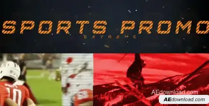 Sports Promo Video Displays template preview