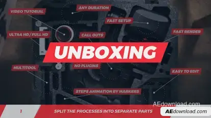 Step By Step - Unboxing Video Displays template preview