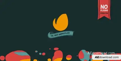 Sticky Colors Video Displays template preview