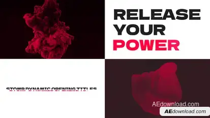 Stomp Dynamic Opening Titles | PP Premiere Pro template preview