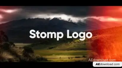 Stomp Logo Video Displays template preview