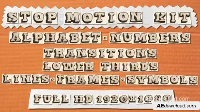 Stop motion Kit Video Displays template preview