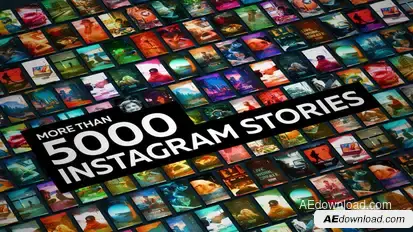 Stories Generator Video Displays template preview