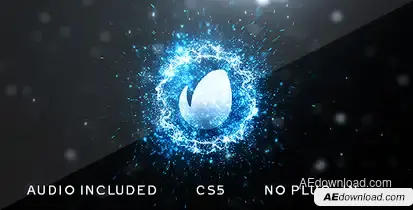 Streak Explosion Logo Video Displays template preview
