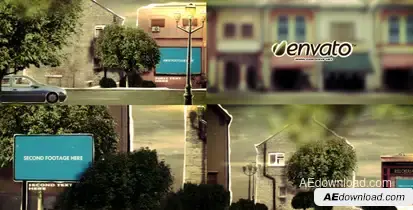 Street Life Video Displays template preview