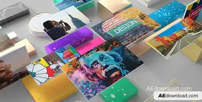 Stylish Photo Gallery Slideshow Video Displays template preview