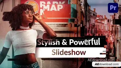 Stylish Powerful Slideshow Video Displays template preview
