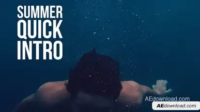 Summer Quick Opener Video Displays template preview