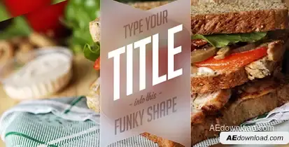Sunny Day Titles Video Displays template preview