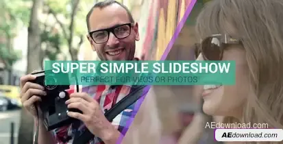 Super Simple Slideshow – Videohive Video Displays template preview
