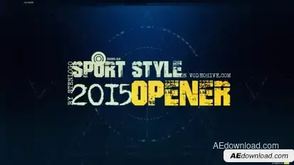 Super Sport Video Displays template preview